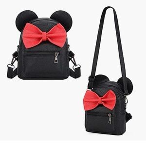 Black Minnie Inspired Backpack